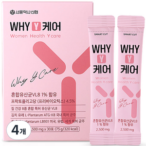 서울약사신협 WHY Y 케어 30p, 4개, 75g