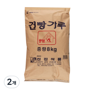 신진식품 건빵가루, 8kg, 2개