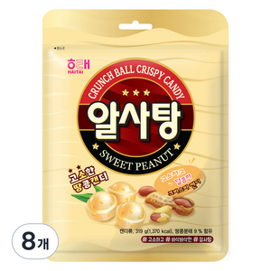 해태제과 알사탕, 319g, 8개