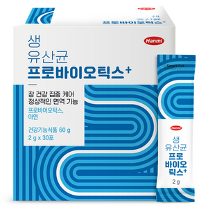 한미 생유산균 프로바이오틱스+ 30p, 60g, 1개