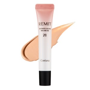 레미트 인피닛 글로우 비비 크림 SPF 50+ PA+++, 1개, 15g, 21호