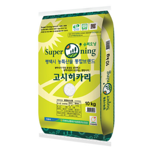 안중농협 슈퍼오닝 고시히카리 쌀, 10kg, 1개