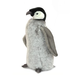 한사토이 동물인형 3265 황제펭귄13 Emperor Penguin Chick, 36cm, 회색, 1개