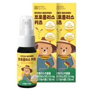 장인정신 에브리데이 프로폴리스 키즈, 30ml, 2개