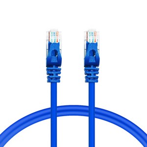 AVIVE 고급형 UTP 3m CAT6 랜선 케이블, BLUE, 1개