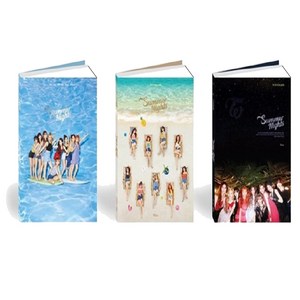 트와이스 - SUMMER NIGHTS (2집 스페셜 앨범) 3종 세트 합본, 1CD