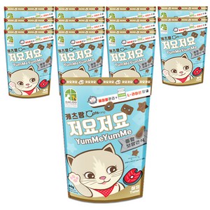 캐츠랑 저요저요 고양이 보양간식, 참치, 60g, 12개