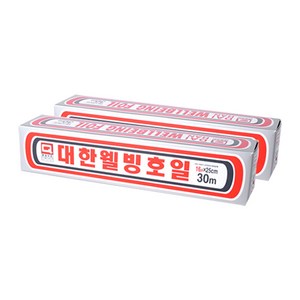 대한웰빙 호일 25cm x 30m, 2개