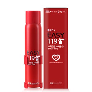 이지119 플러스 스프레이형 소화기, 515g, 1개
