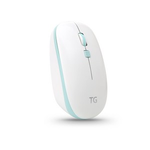 TG삼보 무선마우스 초경량 양손형디자인 54g TG-M400G, 민트