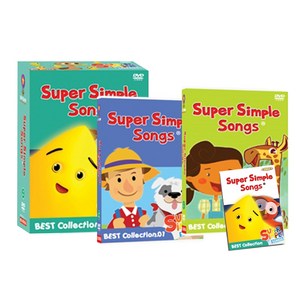 NEW Supe Simple Songs 베스트 Collection DVD + 오디오CD 16종세트 가사집포함, 16CD