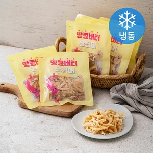 영화관 땅콩버터 오징어 (냉동), 40g, 10개