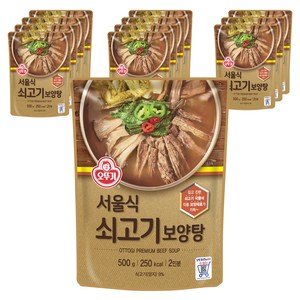 오뚜기 서울식 쇠고기 보양탕, 500g, 12개