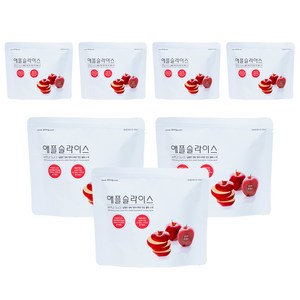 영주마실푸드엔헬스 사과 슬라이스 과일칩, 20g, 7개