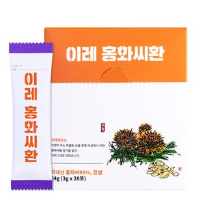 이레약초 홍화씨환 건강환, 84g, 1개