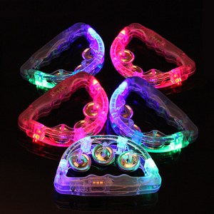 리빙다 LED 탬버린 15cm, 랜덤 발송, 5개