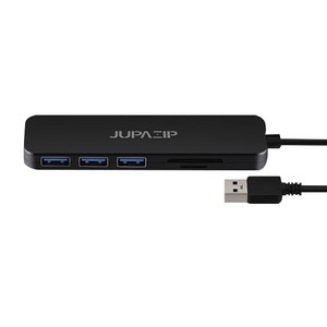 주파집 3.1 USB 허브 120cm JP-hub 110, 혼합색상, 1개