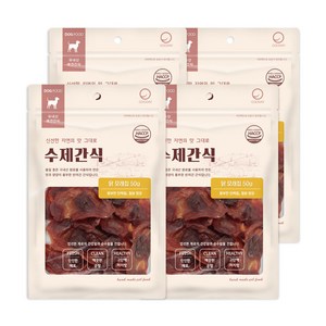 굿데이 강아지 수제간식, 닭모래집, 50g, 4개