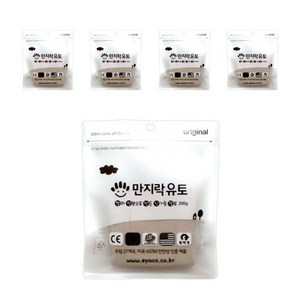 만지락 소프트 유토 200g, 5개