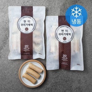 착한마을마음이가 현미귀리가래떡 (냉동), 500g, 2개