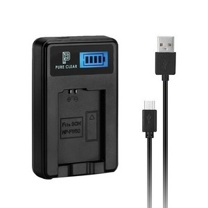 퓨어클리어 산요 DB-L50(A) LCD 싱글 USB 호환충전기