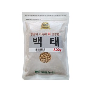 대한농산 백태 잡곡 콩, 800g, 1개