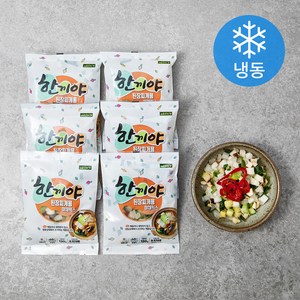 그린피아 한끼야 된장찌개용 야채믹스 (냉동), 120g, 6개