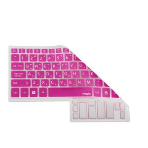 파인피아 LG 그램 울트라PC 시리즈 14T90N 14TD90N 노트북용 문자인쇄 키스킨, PINK, 1개