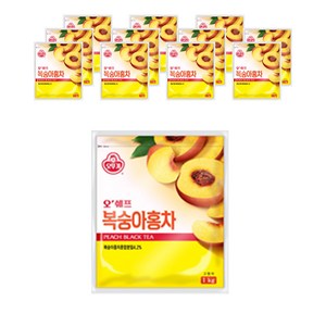 오뚜기 오쉐프 복숭아홍차, 1kg, 1개입, 12개