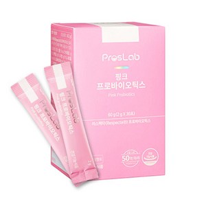 프로스랩 핑크 프로바이오틱스 여성 유산균, 60g, 1개