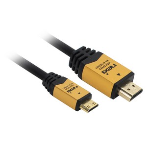 넥시 MINI HDMI to HDMI 1.4 모니터 케이블, 1개, 1.5m