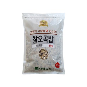 대한농산 찰오곡밥 혼합곡, 2kg, 1개