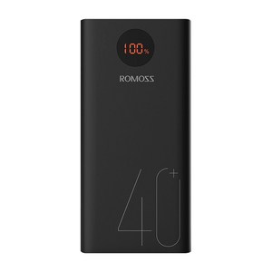 로모스 PEA40 고속충전 40000mAh 보조배터리 USB