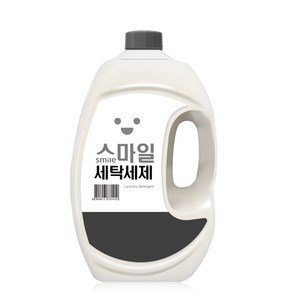 스마일 액체 세탁 세제 본품, 2.5L, 1개