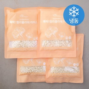 친정엄마꾸러미 뚝딱 컬리플라워 라이스 (냉동), 200g, 4개