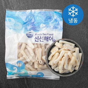 신선해어 오징어 링 1cm 절단 껍질없음 (냉동), 2kg, 1개