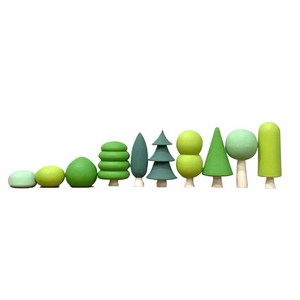 스칸디코 발도르프 포레스트 세트, 그린, 1개