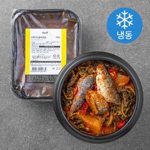 남도애꽃 시래기 고등어 조림 (냉동), 650g, 1개