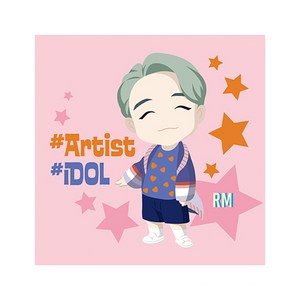 BTS CHARACTER DIY PAINTING 25 x 25 cm, RM, 1개