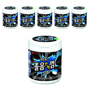 롯데제과 졸음 번쩍 껌 울트라 파워, 80g, 6개