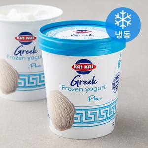 KRIKRI 그릭 프로즌 요거트 플레인 (냉동), 320g, 1개입, 1개