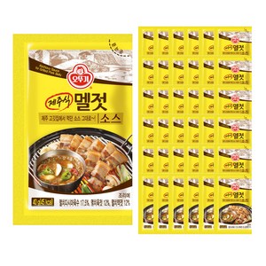 오뚜기 제주식 멜젓 소스, 40g, 200개