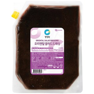 청정원 오리엔탈 샐러드 드레싱, 1개, 2kg