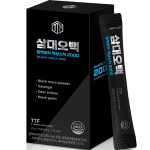 삼대오백 블랙 마카 2000 액상스틱, 300g, 1개