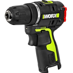 WORX 12V 2AH 브러쉬리스 충전 드릴 드라이버 WU130, 1개