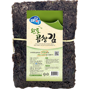 바다맘 완도 곱창김 100p, 370g, 1개