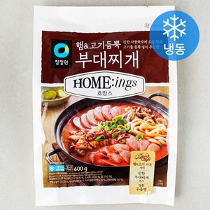 대상 호밍스 햄&고기 듬뿍 부대찌개 (냉동), 1개, 600g