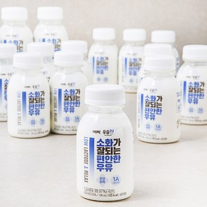 비락 소화가 잘되는우유, 24개, 190ml