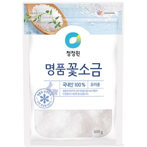 청정원 명품 꽃소금, 1개, 400g