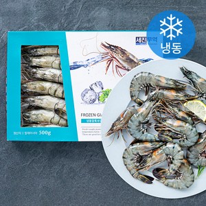 바이킹마켓 블랙 타이거 새우 15미 (냉동), 500g, 1개